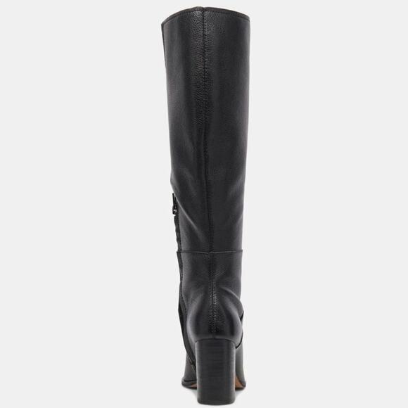 Dolce Vita Fynn Knee Boots in Onyx Leather, Size 10M, New with Tag MSRP $260 - Picture 11 of 16